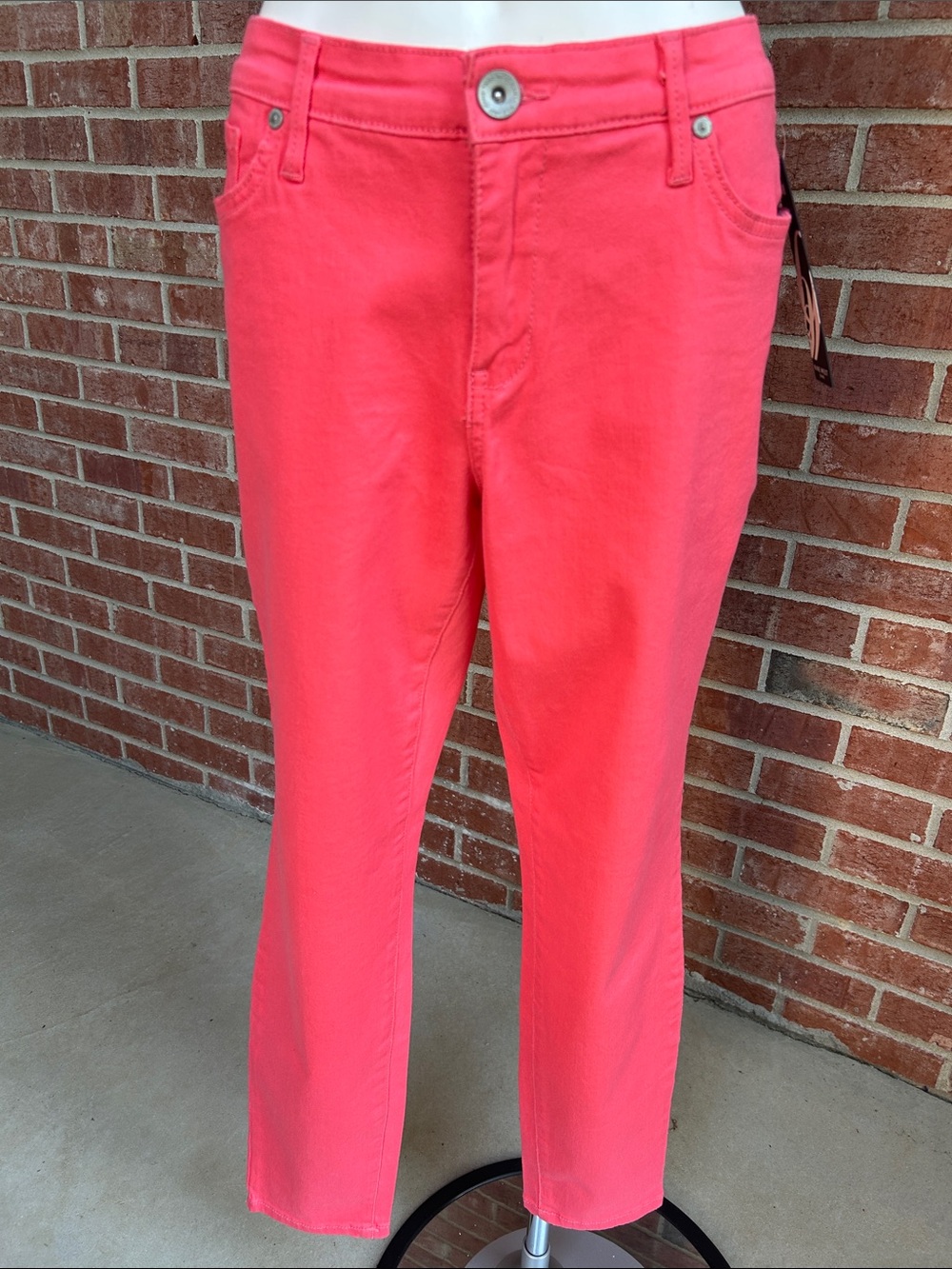 Nine West Coral Cigarette Fit Skinny Jeans